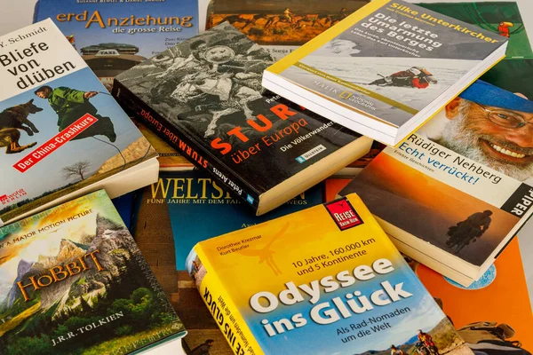 Libros Para Lectura Educación Frankfurt Alemania Noviembre 2020 —  Fotos de Stock