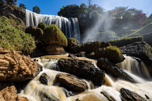 Водопад Слонов Далате Вьетнаме — стоковое фото