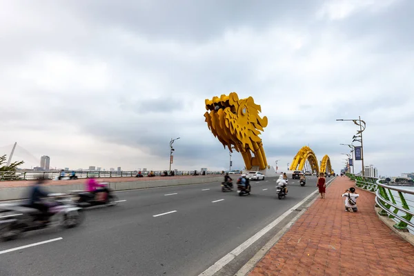 Ponte Del Drago Nang Vietnam — Foto Stock