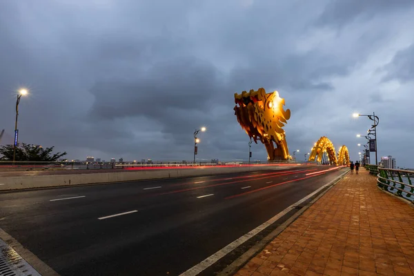 Puente Del Dragón Nang Vietnam — Foto de Stock