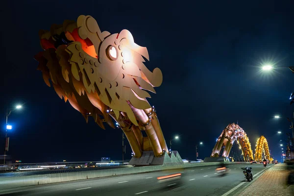 Puente Del Dragón Nang Vietnam —  Fotos de Stock