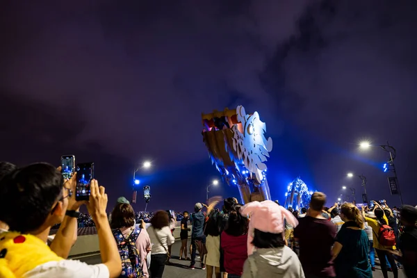 Ponte Del Drago Nang Vietnam Anni Dicembre 2019 — Foto Stock