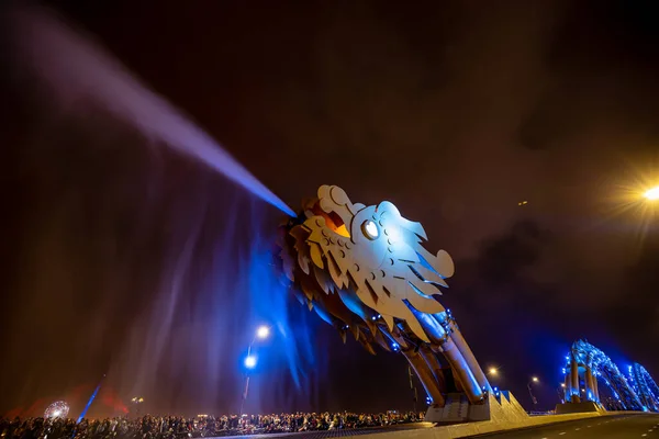 Puente Del Dragón Nang Vietnam —  Fotos de Stock