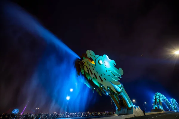 Ponte Dragão Nang Vietnã — Fotografia de Stock