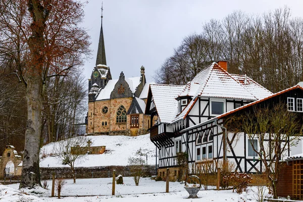 Historische Kerk Van Holzhausen Duitsland — Stockfoto