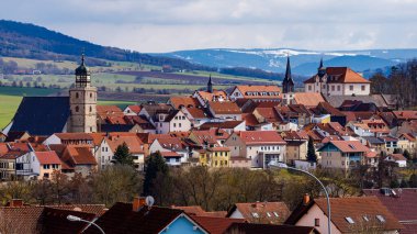 Thüringen Almanya 'da Geisa şehri.