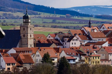 Thüringen Almanya 'da Geisa şehri.