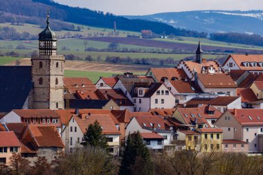 Thüringen Almanya 'da Geisa şehri.