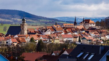 Thüringen Almanya 'da Geisa şehri.