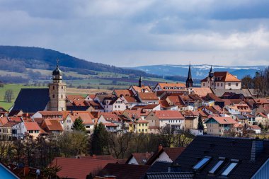 Thüringen Almanya 'da Geisa şehri.