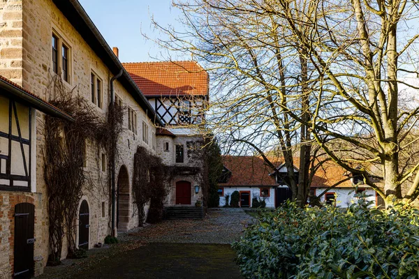 Storico Castello Lderbach Assia Germania — Foto Stock