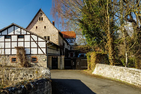 Château Historique Lderbach Hesse Allemagne — Photo