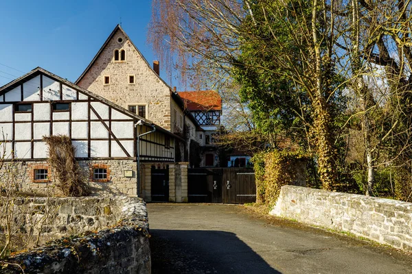 Histórico Castillo Lderbach Hesse Alemania —  Fotos de Stock