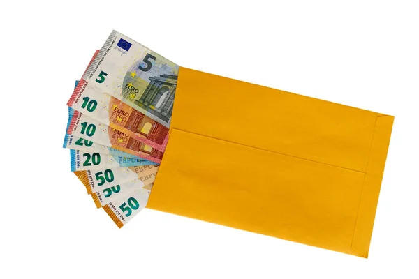 Das Lohnpaket Euro — Stockfoto