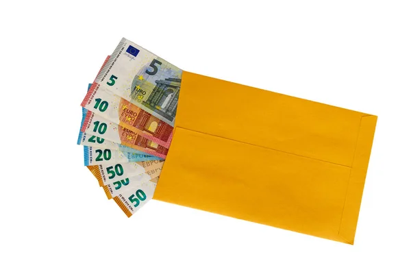 Das Lohnpaket Euro — Stockfoto