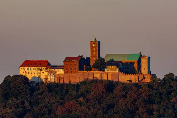 Thüringen Almanya Daki Wartburg Şatosu — Stok fotoğraf