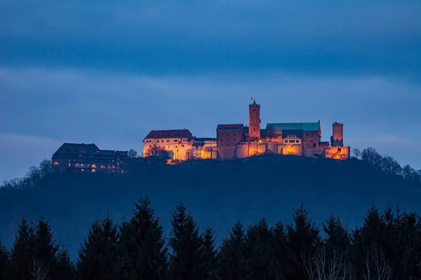 Castillo Wartburg Turingia Alemania — Foto de Stock