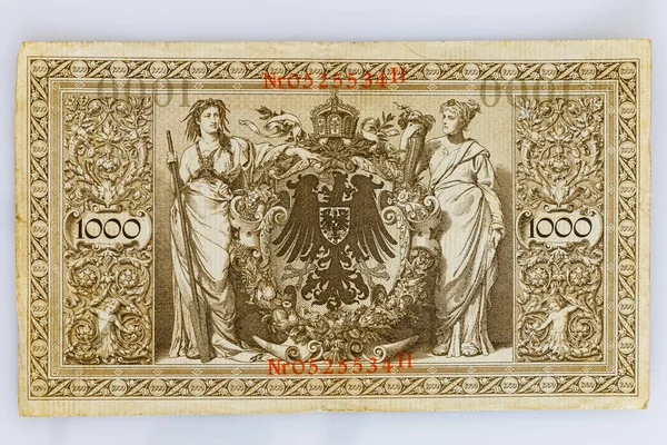 Historyczne Pieniądze Cesarstwa Niemieckiego — Zdjęcie stockowe