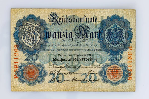 Historisches Geld Des Deutschen Reiches — Stockfoto