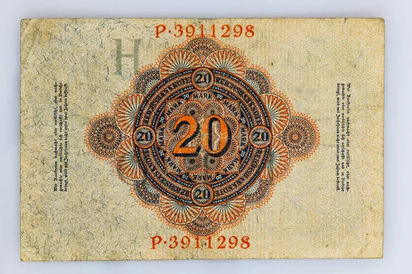 Dinero Histórico Del Imperio Alemán —  Fotos de Stock