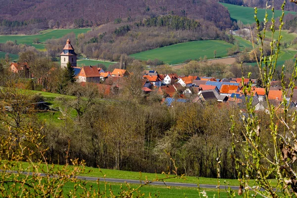 Het Dorp Rhrda Hessen Duitsland — Stockfoto