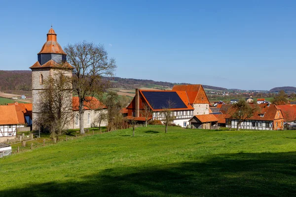 Kerk Van Rhrda Hessen Duitsland — Stockfoto