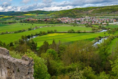 Hesse Almanya 'sındaki Herleshausen' deki Werry Vadisi