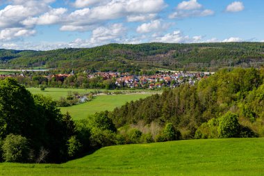 Hesse Almanya 'sındaki Herleshausen' deki Werry Vadisi