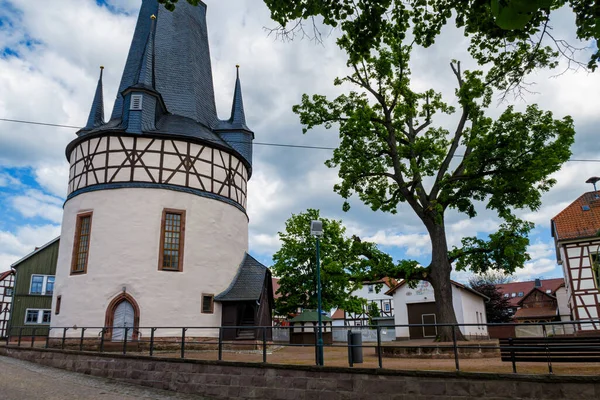 Die Kirche Von Untersuhl Thüringen — Stockfoto