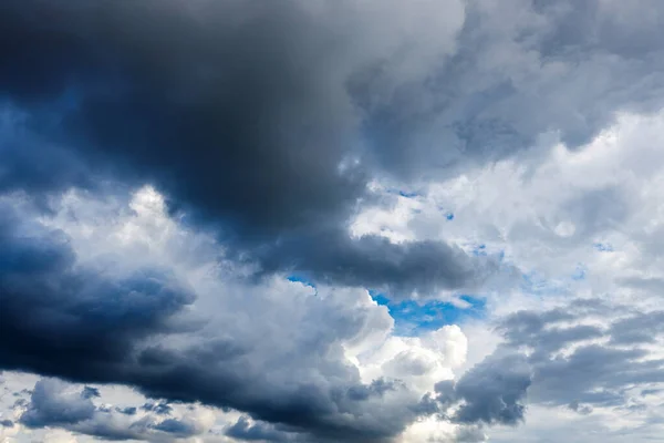 Nubes Oscuras Antes Que Empiece Llover — Foto de Stock