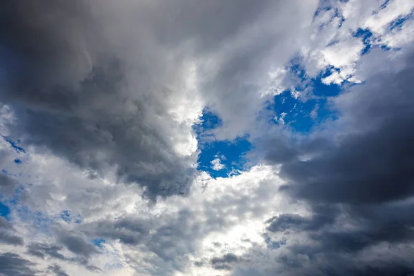 Nubes Oscuras Antes Que Empiece Llover — Foto de Stock