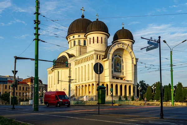 Katedral Tritunggal Kudus Arad Rumania Juli 2021 — Stok Foto