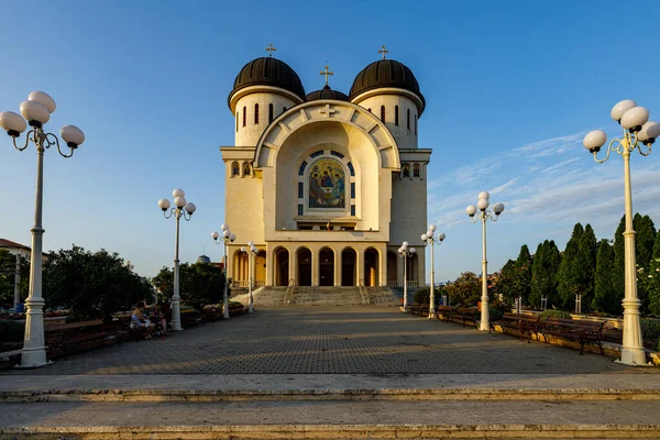 Katedral Trinitas Suci Arad Rumania — Stok Foto
