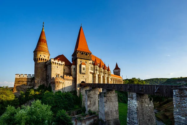 Castillo Hunedoara Rumania —  Fotos de Stock