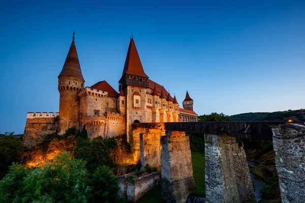 Castillo Hunedoara Rumania —  Fotos de Stock