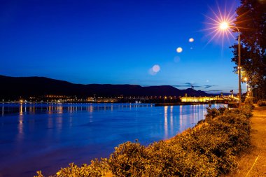 Sırbistan ve Romanya 'daki Tuna Demir Kapısı