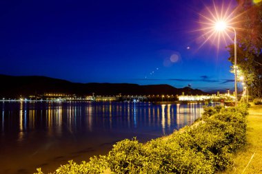 Sırbistan ve Romanya 'daki Tuna Demir Kapısı