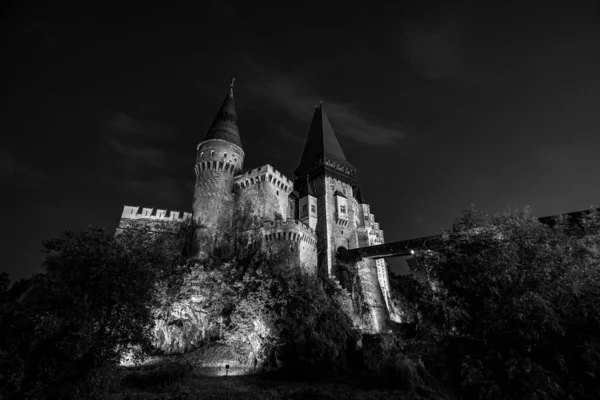 Castelo Hunedoara Roménia — Fotografia de Stock