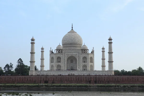 O taj mahal na Índia — Fotografia de Stock