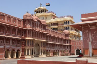 City Palace of Jaipur in India clipart