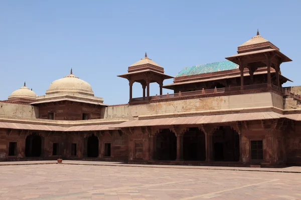 法塔赫布尔西格里在印度的宫殿 — 图库照片
