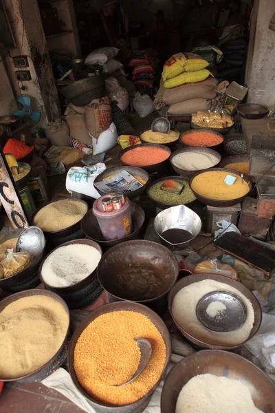 Street Market in Jaipur India — Stock Photo, Image