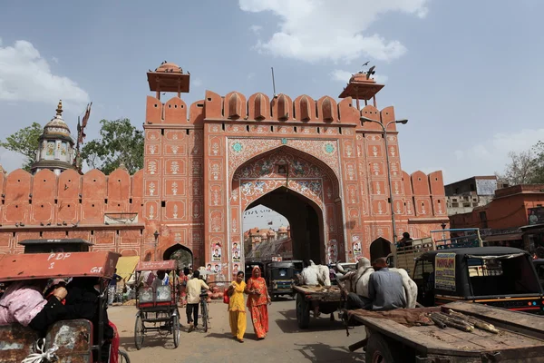 Міські ворота Індії в Джайпур — стокове фото