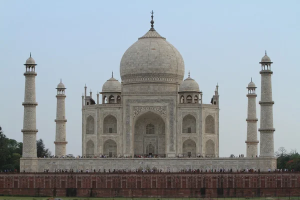 O Taj Mahal em Agra Índia — Fotografia de Stock