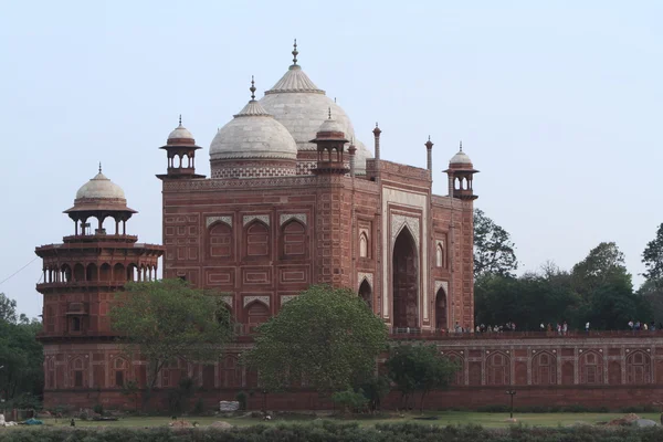 O Taj Mahal em Agra Índia — Fotografia de Stock