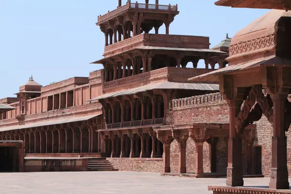 Pałacu fatehpur sikri w Jaipur w Indiach — Zdjęcie stockowe