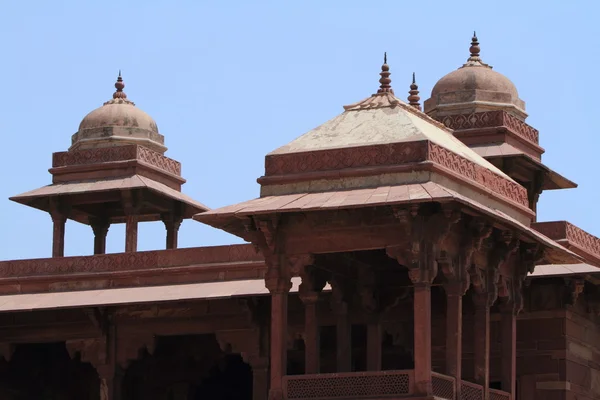 法塔赫布尔西格里宫殿的在印度斋浦尔 — 图库照片
