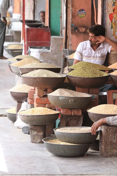 Semt pazarı jaipur, Hindistan — Stok fotoğraf