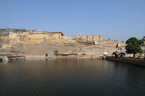 인도 자이푸르의 호박 궁전 — 스톡 사진