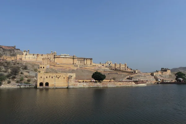 Ambra Palazzo di Jaipur in India — Foto Stock